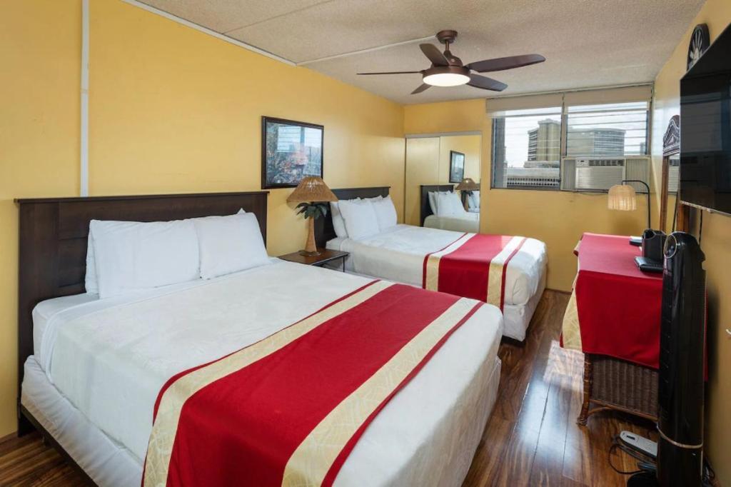 Heart Of Waikiki,1Bdrm,Free Parking, Wifi,No Resort Fees,Youtube,Netflix ! Honolulu Dış mekan fotoğraf