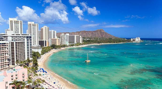 Heart Of Waikiki,1Bdrm,Free Parking, Wifi,No Resort Fees,Youtube,Netflix ! Honolulu Dış mekan fotoğraf